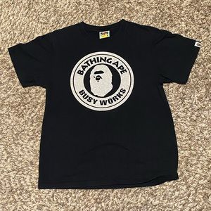 BAPE Hologram Busy Works T-shirt Black Size M